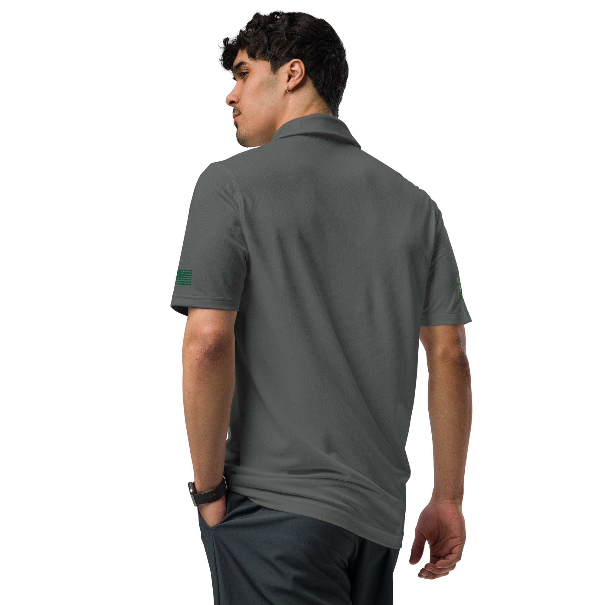 swiftharvest.net FOCO1 White lettering O- Az Under Armour® men's polo