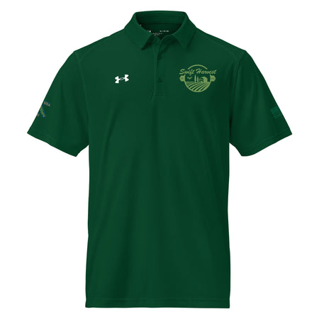 swiftharvest.net Forest Green / S AFC Swift Harvest Alfalfa First Class Employee Uniform Under Armour® men's polo