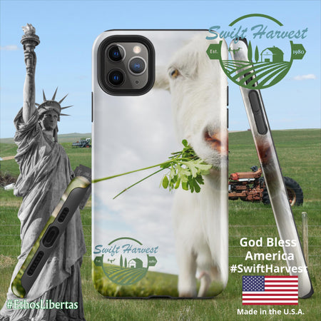 swiftharvest.net Glossy / iPhone 11 Pro Max Swift Harvest Goat Tough Case for iPhone®