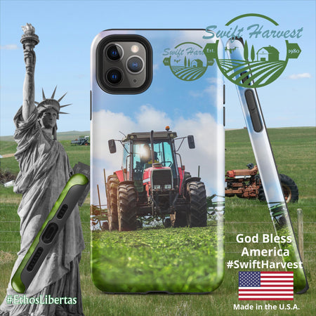 swiftharvest.net Glossy / iPhone 11 Pro Max Swift Harvest Tractor Tough Case for iPhone®