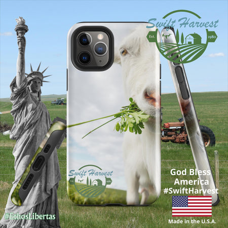 swiftharvest.net Glossy / iPhone 11 Pro Swift Harvest Goat Tough Case for iPhone®