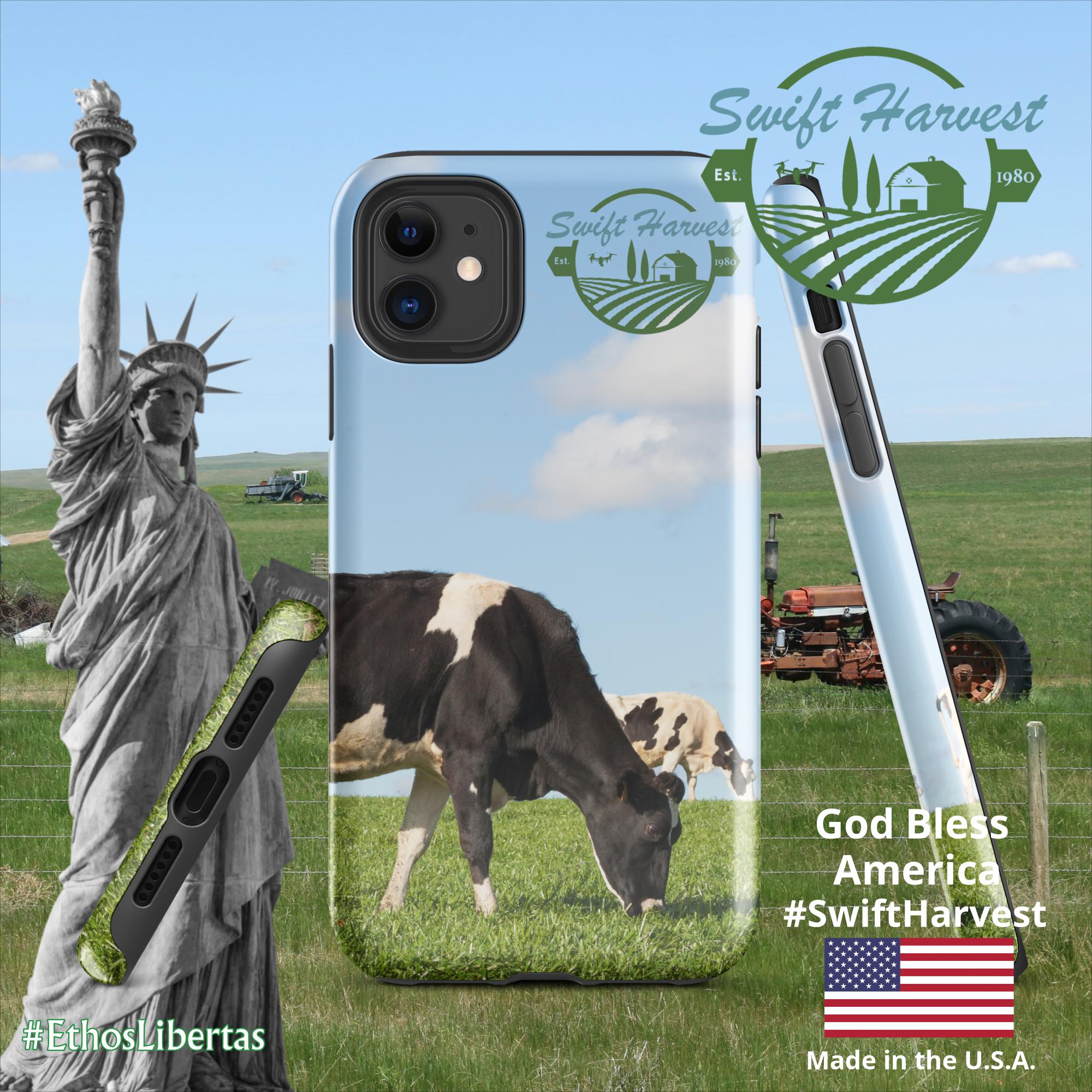 swiftharvest.net Glossy / iPhone 11 Swift Harvest Holy Cows Tough Case for iPhone®