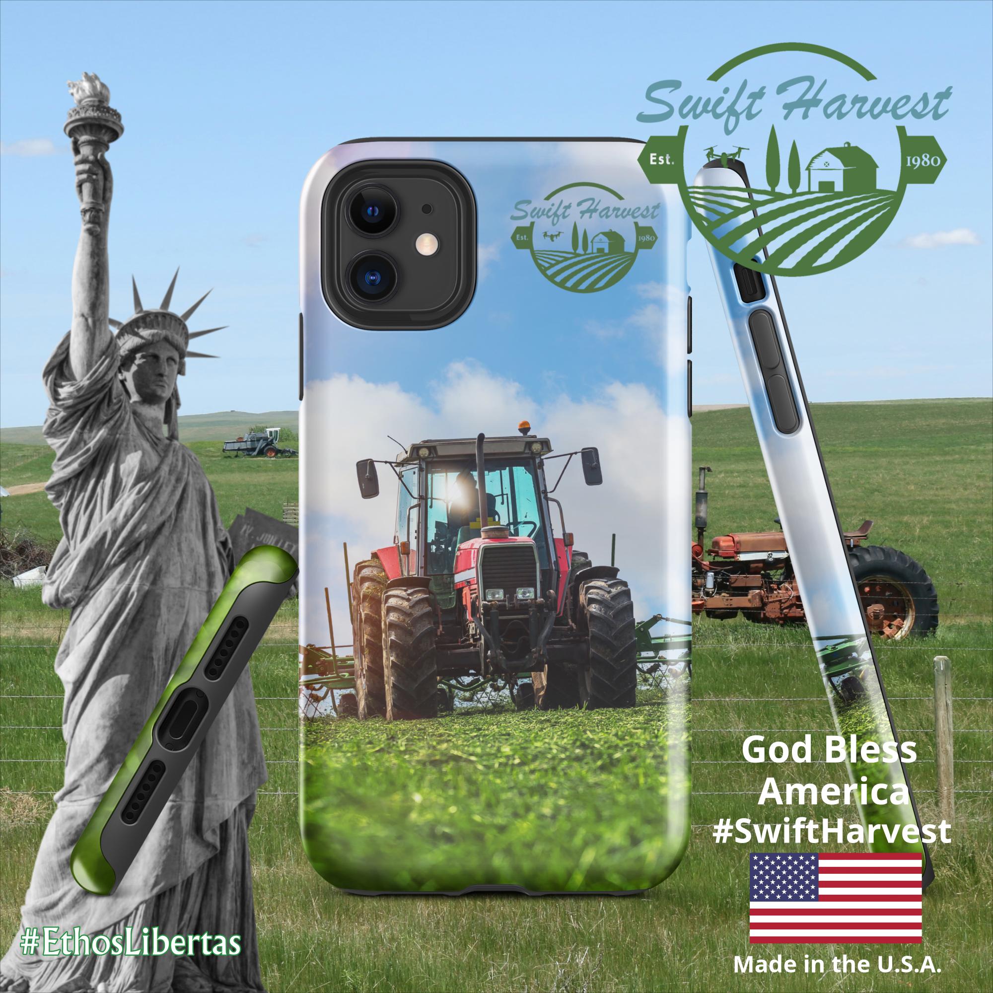 swiftharvest.net Glossy / iPhone 11 Swift Harvest Tractor Tough Case for iPhone®