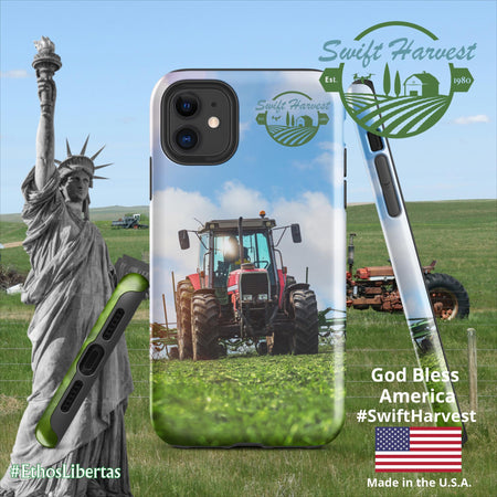 swiftharvest.net Glossy / iPhone 11 Swift Harvest Tractor Tough Case for iPhone®