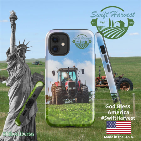 swiftharvest.net Glossy / iPhone 12 mini Swift Harvest Tractor Tough Case for iPhone®