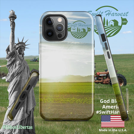 swiftharvest.net Glossy / iPhone 12 Pro Max Swift Harvest Parker Valley Tough Case for iPhone®