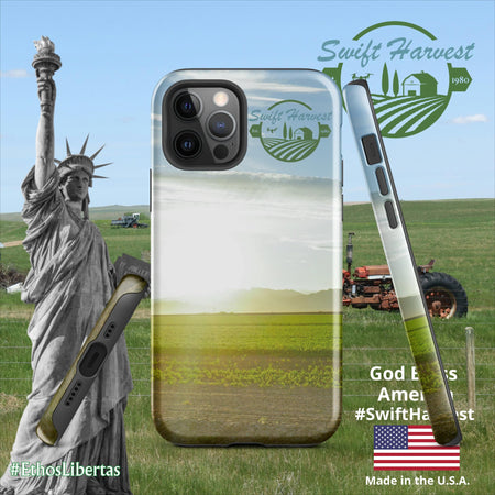 swiftharvest.net Glossy / iPhone 12 Pro Swift Harvest Parker Valley Tough Case for iPhone®