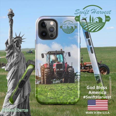 swiftharvest.net Glossy / iPhone 12 Pro Swift Harvest Tractor Tough Case for iPhone®