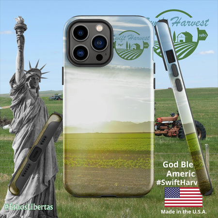 swiftharvest.net Glossy / iPhone 13 Pro Max Swift Harvest Parker Valley Tough Case for iPhone®