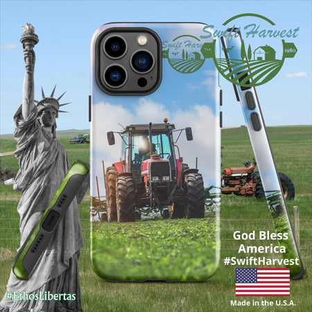 swiftharvest.net Glossy / iPhone 13 Pro Max Swift Harvest Tractor Tough Case for iPhone®