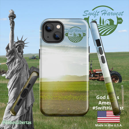 swiftharvest.net Glossy / iPhone 13 Swift Harvest Parker Valley Tough Case for iPhone®