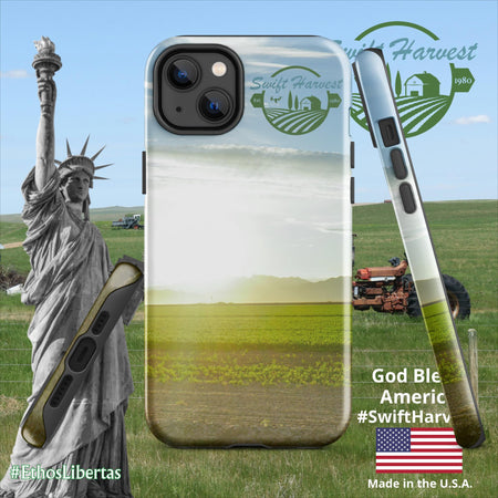 swiftharvest.net Glossy / iPhone 14 Plus Swift Harvest Parker Valley Tough Case for iPhone®