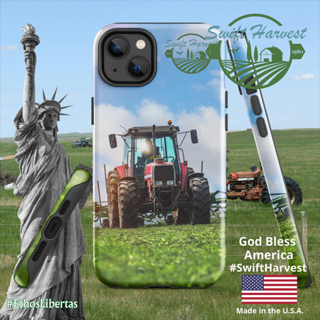 swiftharvest.net Glossy / iPhone 14 Plus Swift Harvest Tractor Tough Case for iPhone®