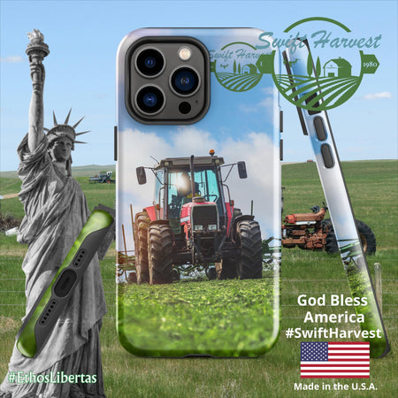 swiftharvest.net Glossy / iPhone 14 Pro Max Swift Harvest Tractor Tough Case for iPhone®