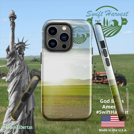 swiftharvest.net Glossy / iPhone 14 Pro Swift Harvest Parker Valley Tough Case for iPhone®