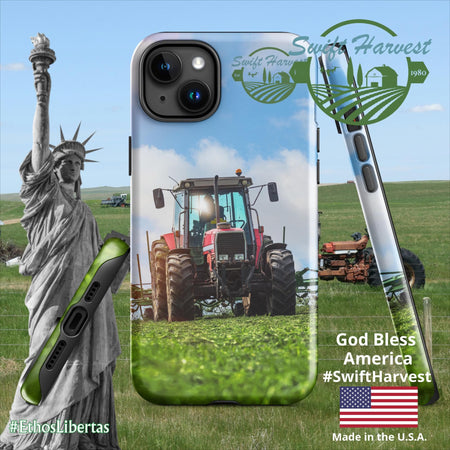 swiftharvest.net Glossy / iPhone 15 Plus Swift Harvest Tractor Tough Case for iPhone®