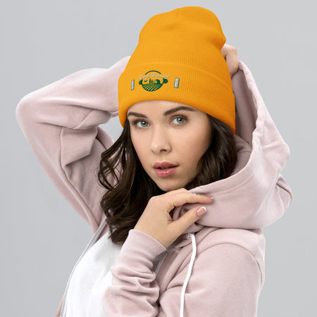 swiftharvest.net Gold FOCO1 Cuffed Beanie