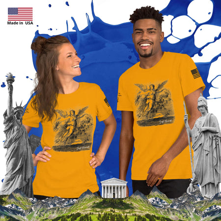 swiftharvest.net Gold / S Harvest Angel Unisex t-shirt