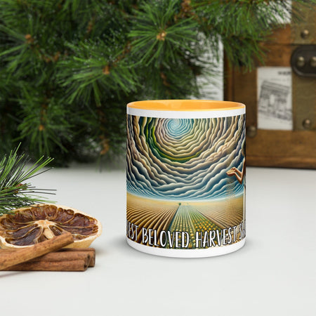 swiftharvest.net Golden Yellow / 11 oz Harvest Art Blessed Harvest Beloved Harvest Swift Harvest Mug with Color Inside