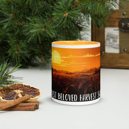 swiftharvest.net Golden Yellow / 11 oz Harvest Sunset Mug with Color Inside