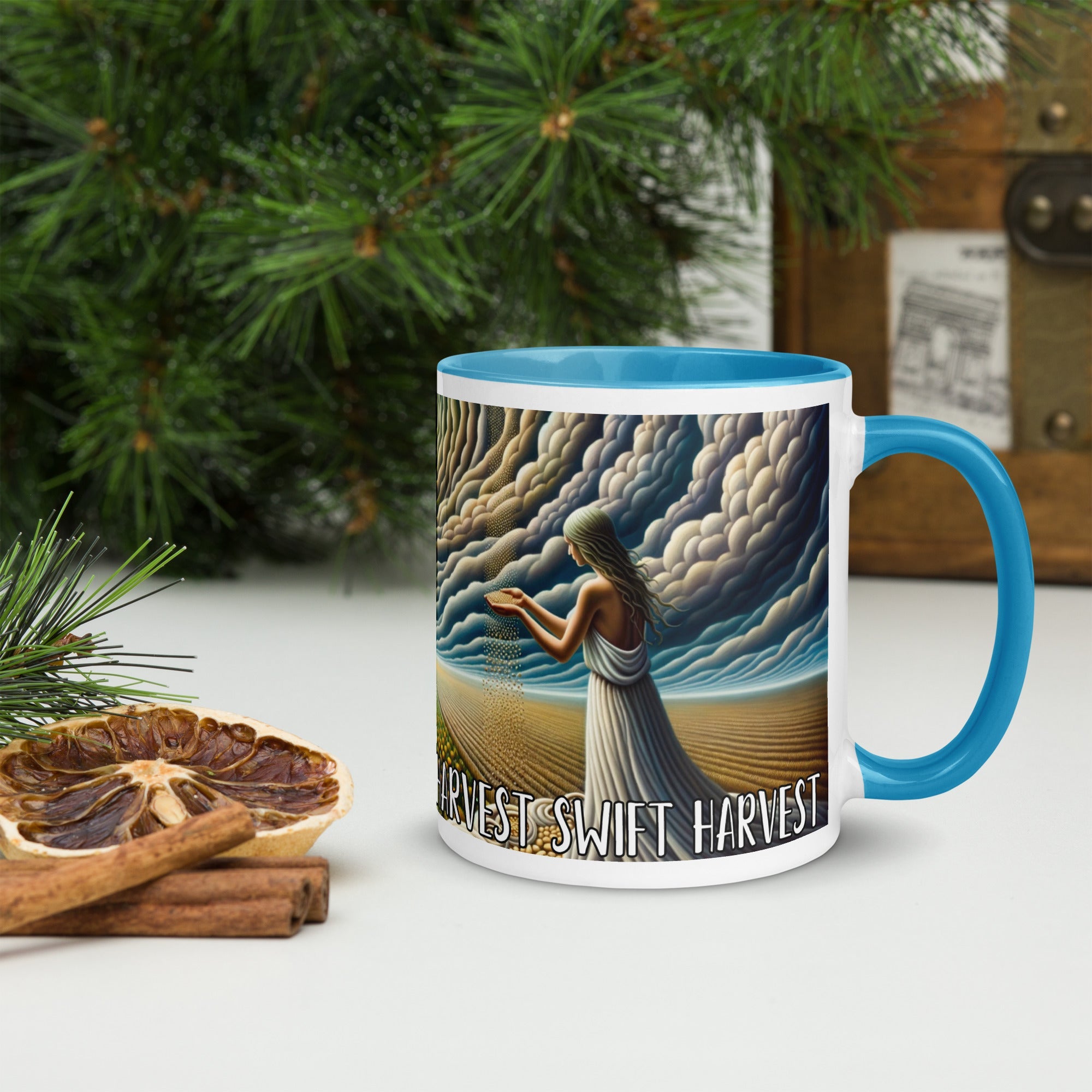 swiftharvest.net Harvest Art Blessed Harvest Beloved Harvest Swift Harvest Mug with Color Inside