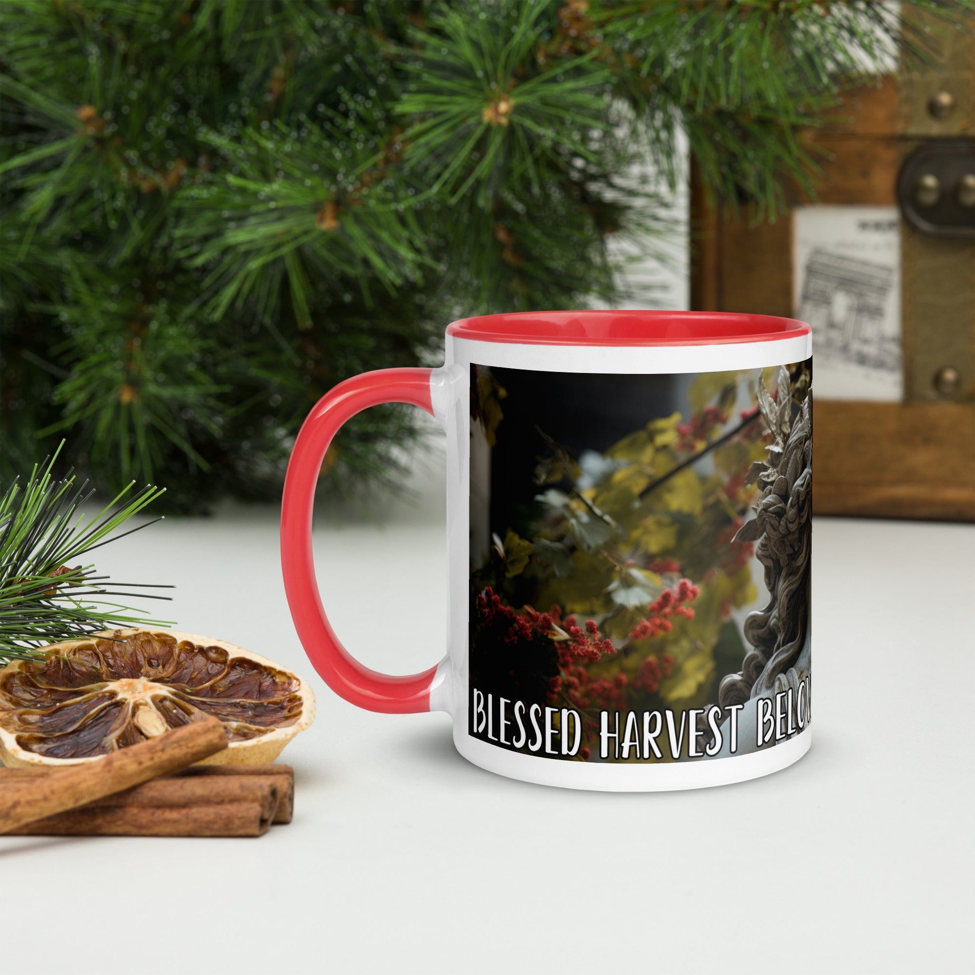 swiftharvest.net Harvest Goddess Demeter Mug with Color Inside