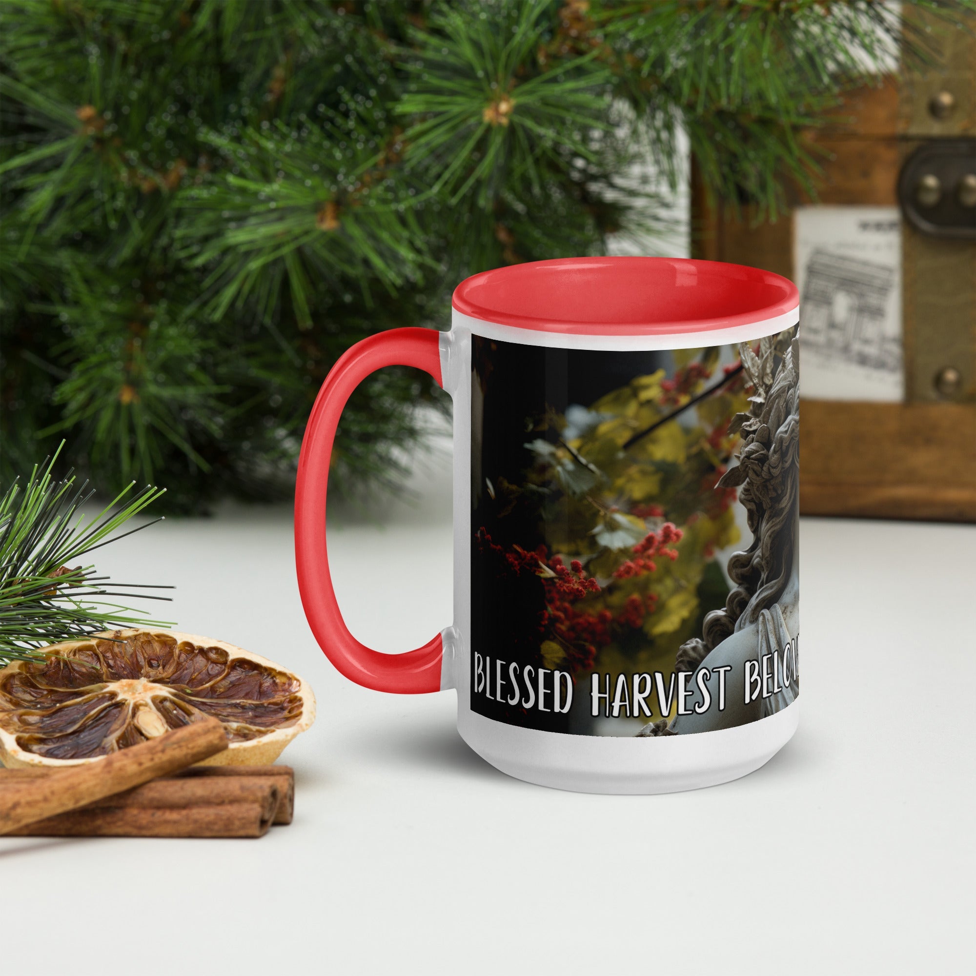 swiftharvest.net Harvest Goddess Demeter Mug with Color Inside