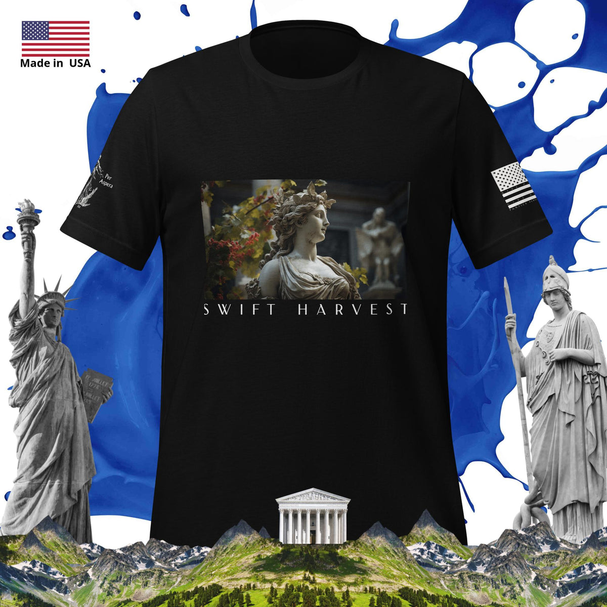 swiftharvest.net Harvest Goddess Demeter V1.1 Unisex t-shirt