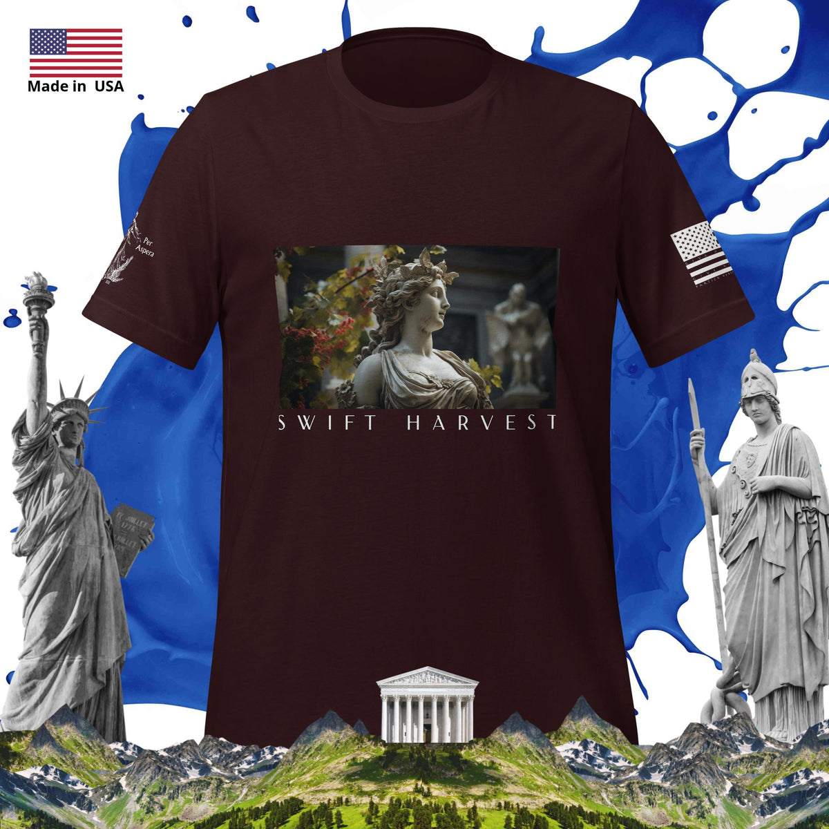 swiftharvest.net Harvest Goddess Demeter V1.1 Unisex t-shirt