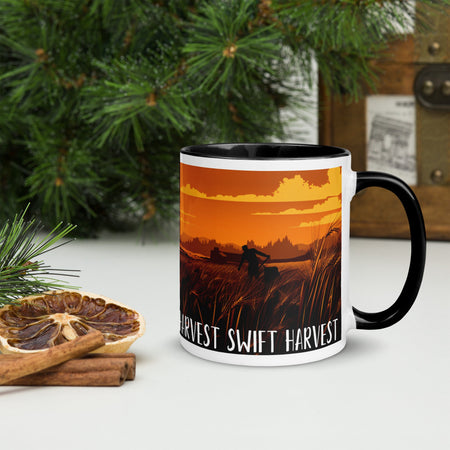 swiftharvest.net Harvest Sunset Mug with Color Inside