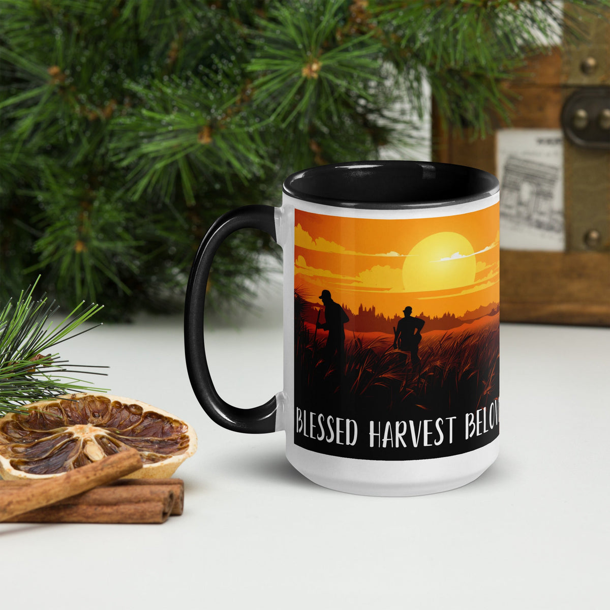 swiftharvest.net Harvest Sunset Mug with Color Inside