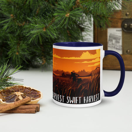 swiftharvest.net Harvest Sunset Mug with Color Inside