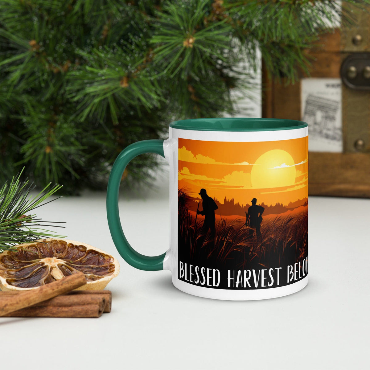 swiftharvest.net Harvest Sunset Mug with Color Inside