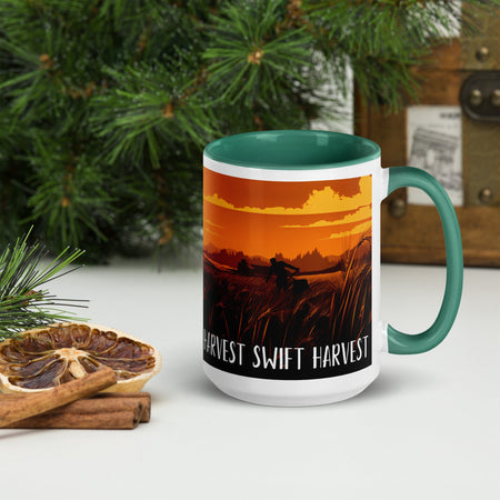 swiftharvest.net Harvest Sunset Mug with Color Inside