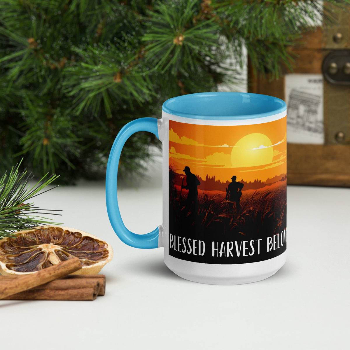 swiftharvest.net Harvest Sunset Mug with Color Inside