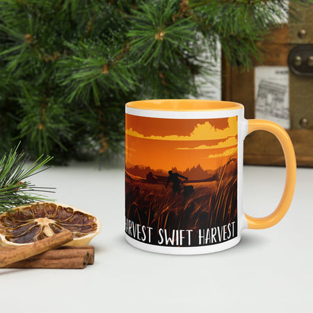 swiftharvest.net Harvest Sunset Mug with Color Inside