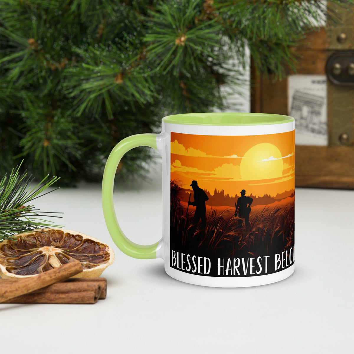 swiftharvest.net Harvest Sunset Mug with Color Inside