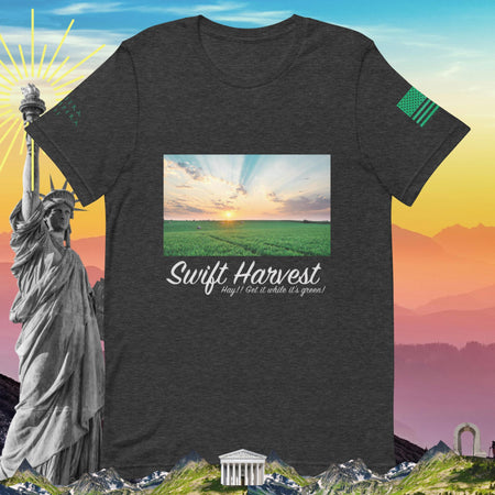 swiftharvest.net Hay!! Get it while it's Green! Unisex t-shirt