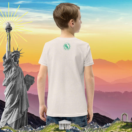 swiftharvest.net Heather Dust / S Sunset Harvest Boys Youth Short Sleeve T-Shirt