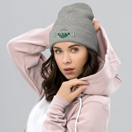 swiftharvest.net Heather Grey FOCO1 Cuffed Beanie