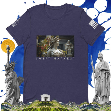 swiftharvest.net Heather Midnight Navy / XS Harvest Goddess Demeter V1.0 Unisex t-shirt