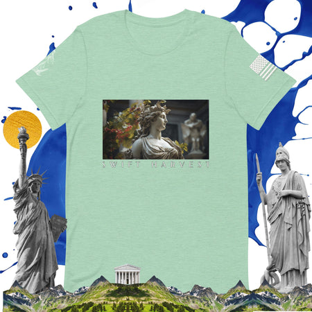 swiftharvest.net Heather Prism Mint / XS Harvest Goddess Demeter V1.0 Unisex t-shirt