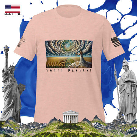 swiftharvest.net Heather Prism Peach / XS Bountiful Harvest Art Unisex t-shirt