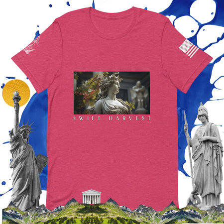 swiftharvest.net Heather Raspberry / S Harvest Goddess Demeter V1.0 Unisex t-shirt