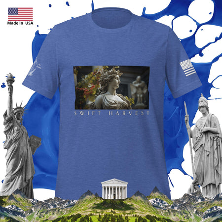 swiftharvest.net Heather True Royal / S Harvest Goddess Demeter V1.1 Unisex t-shirt