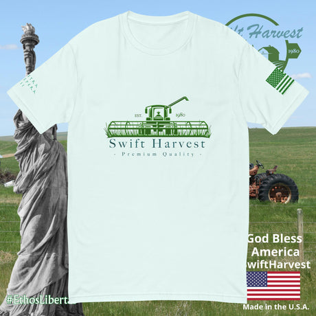 swiftharvest.net Light Blue / XS Swift Harvest Swather Short Sleeve T-shirt