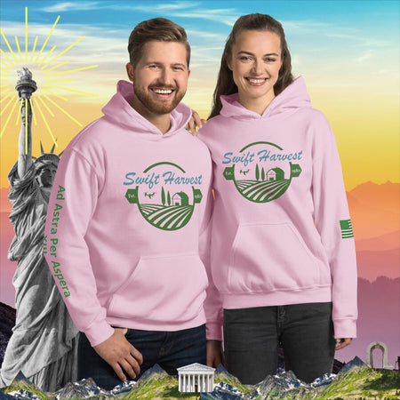 swiftharvest.net Light Pink / S Unisex Hoodie