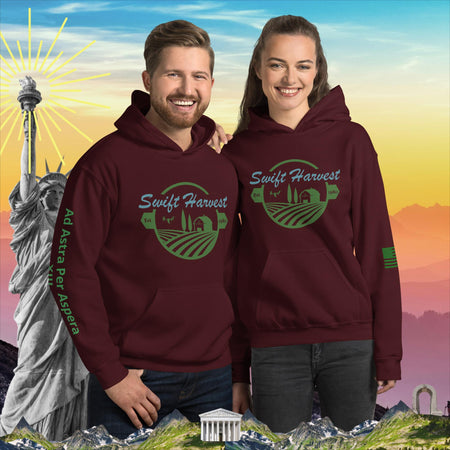 swiftharvest.net Maroon / S Unisex Hoodie