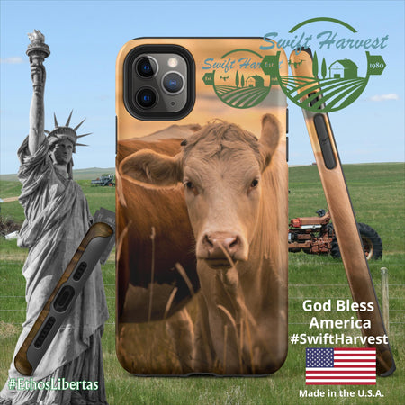 swiftharvest.net Matte / iPhone 11 Pro Max Swift Harvest Apollos Golden Cows Tough Case for iPhone®