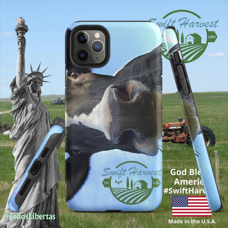 swiftharvest.net Matte / iPhone 11 Pro Max Swift Harvest Holy Cow Tough Case for iPhone®